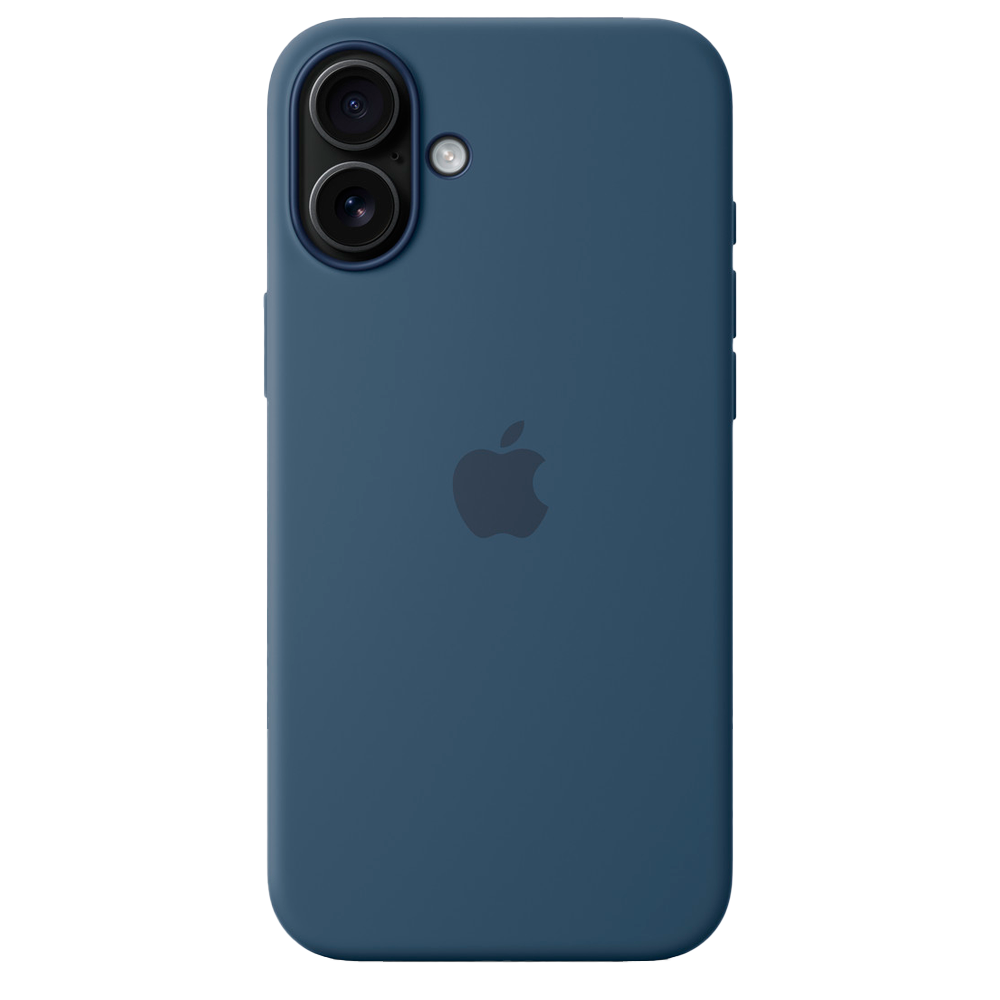 Силиконовый чехол с поддержкой MagSafe Apple Silicone Case для iPhone 16 Plus, Denim (Деним)