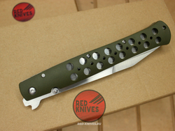 Нож Cold Steel 26C Ti-Lite 6 Lynn Thompson Signature - рукоять зеленый нейлон