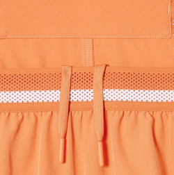 Мужские теннисные шорты Lacoste Tennis X Novak Djokovic - orange/white