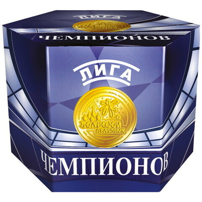 Салюты батарея «Лига чемпионов» 37 залпов