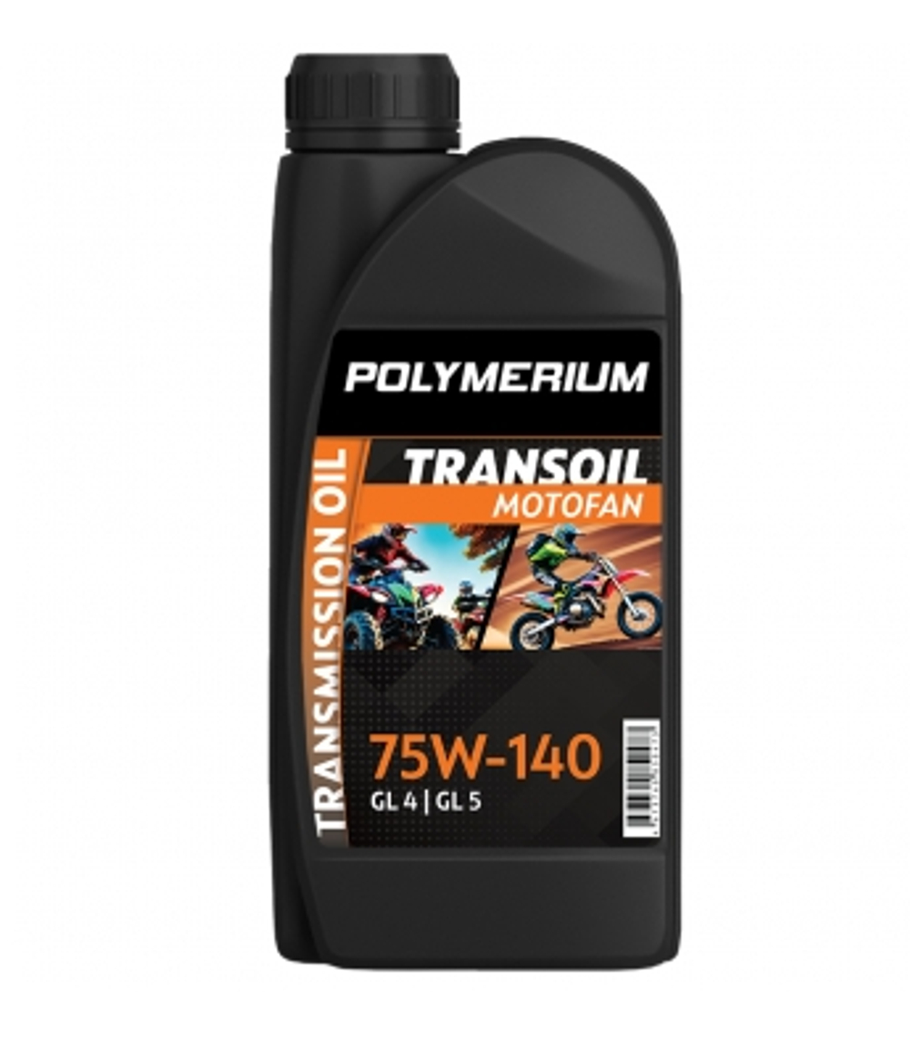 Масло трансмиссионное SAE 75W-140 GL4/5 POLYMERIUM MOTOFAN TRANSOIL 1л