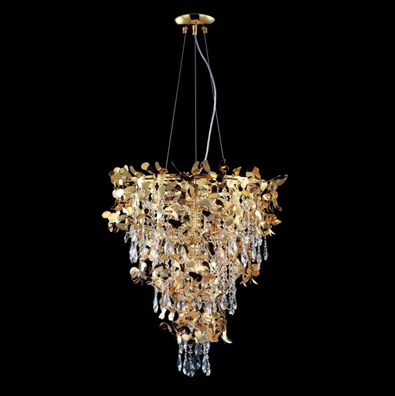 Подвесная люстра Romeo ROMEO SP10 GOLD D600 Crystal Lux