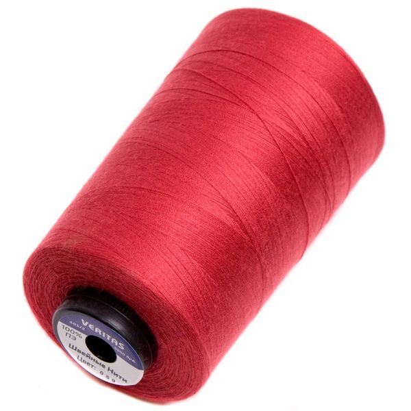 Нитки универсальные Veritas 40/2, 4570 м (5000 ярд) / 12 кат., S-059 бордовый