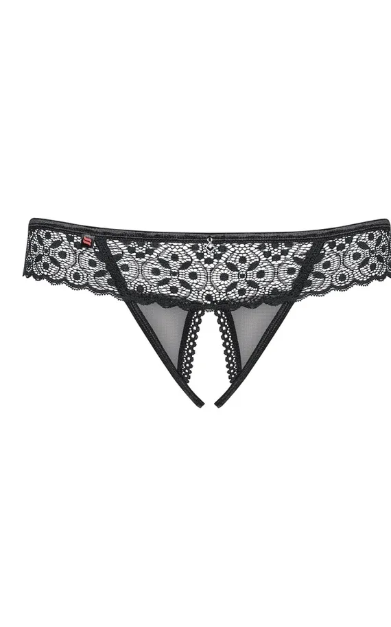 SHIBU Thong crotchless Трусы стринги