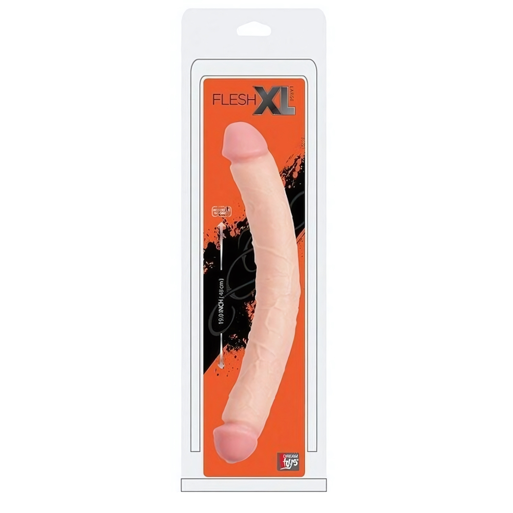 Двусторонний гибкий реалистик Flesh XL (Цвет: телесный)