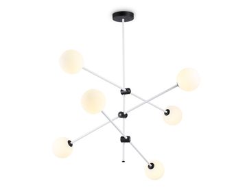 Потолочный светильник 6*G9 TR2512/6 WH/BK белый/чёрный Modern Ambrella