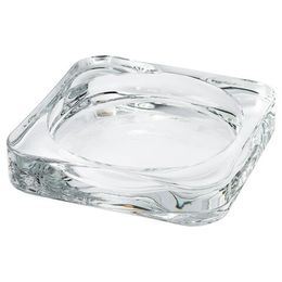 Подсвечник IKEA GLASIG (ГЛАСИГ), Стеклянный, 10x10 см