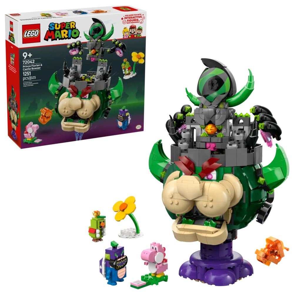 Конструктор LEGO Super Mario 72042 Принц Флориан и замок Боузер