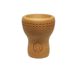 GrynBowls Turecka klasyczna gliniana miska do fajki wodnej (czerwona)