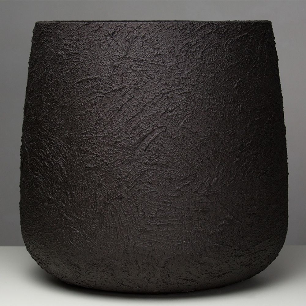 Кашпо CONUS BLACK MAX D39 H60