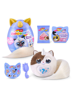 Мягкая игрушка Rainbocorns Котенок Kittycorn 2026 92104E_2026