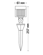 Наземный низкий светильник Italline IT4008