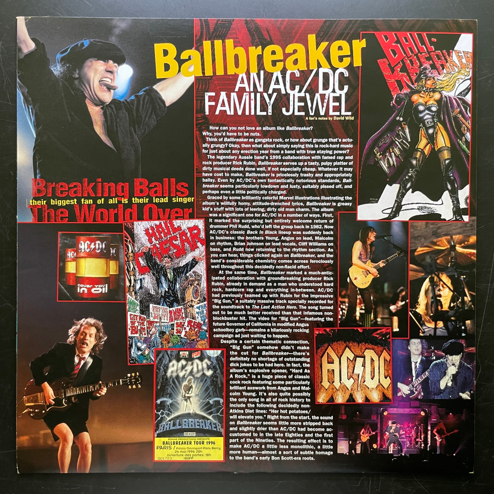 AC/DC ‎– Ballbreaker (Европа 2022г.)