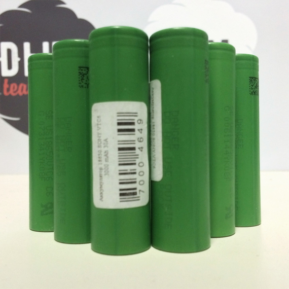 Аккумулятор 18650 Sony VTC6 30A 3000mAh