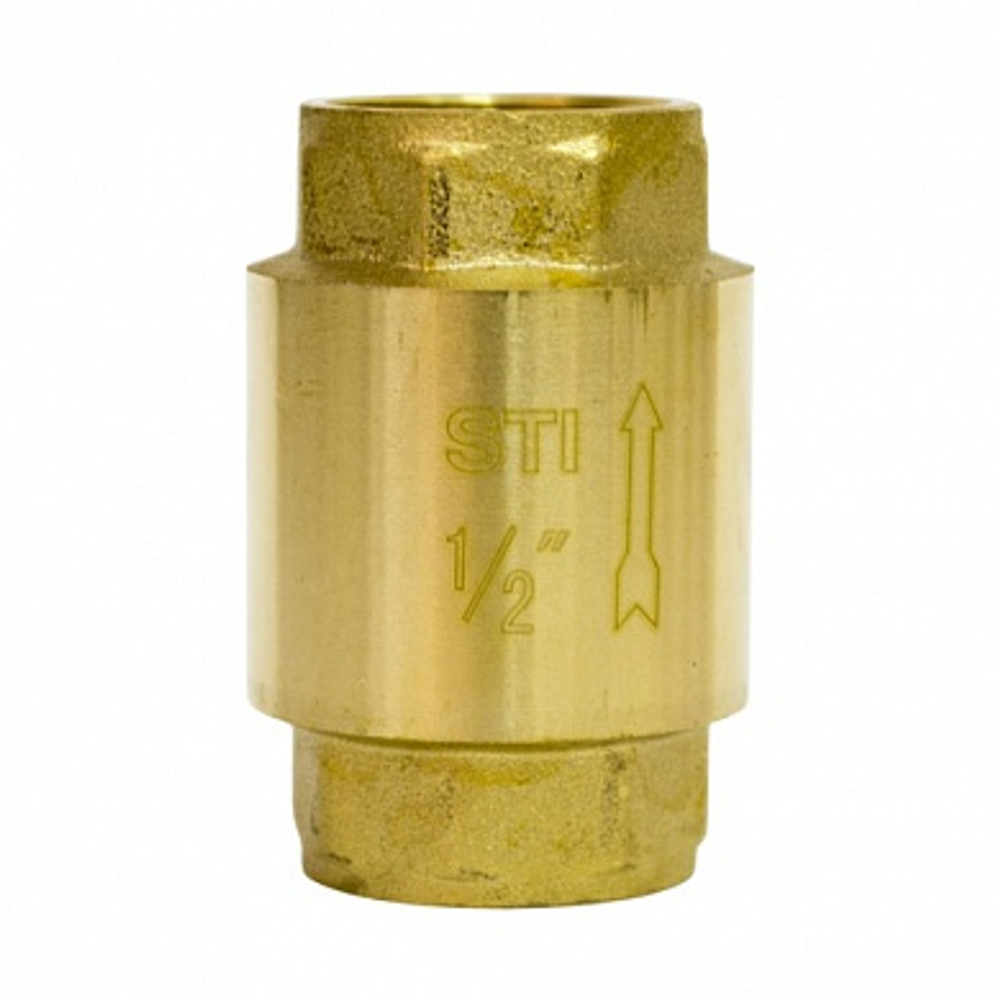Обратный клапан 1/2" вн./вн. мет.шток STI