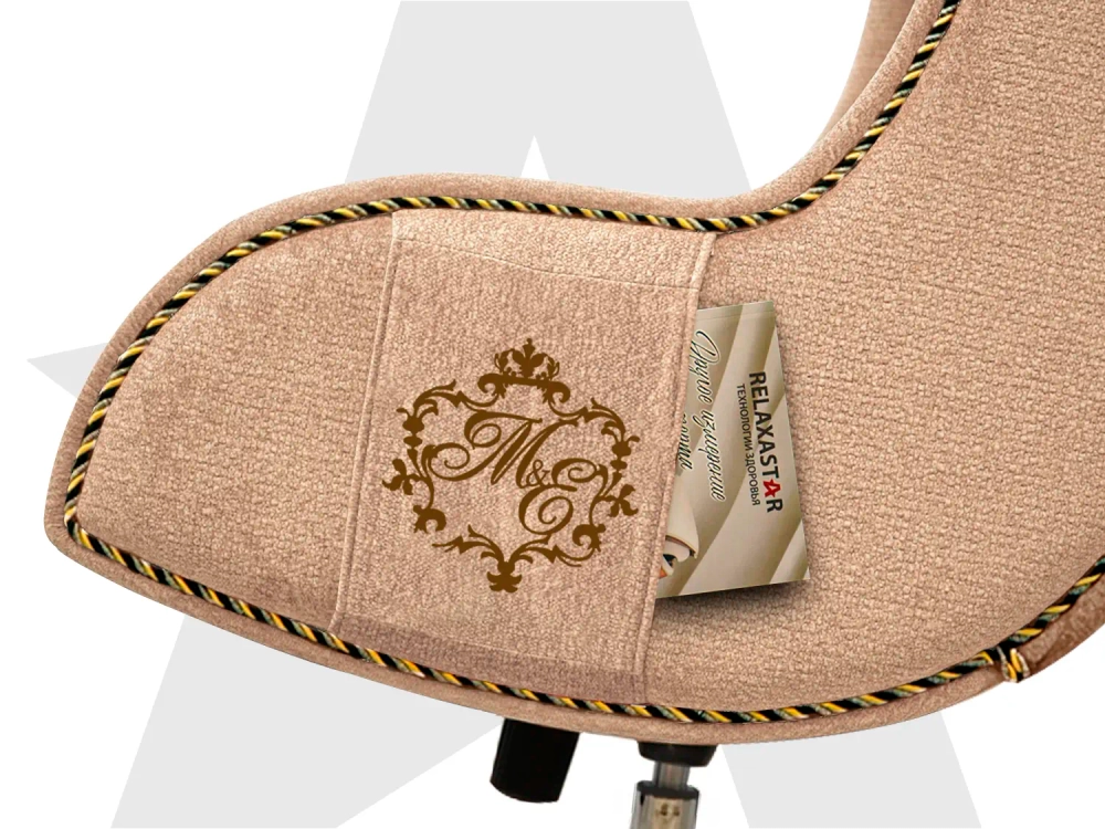 Дизайнерское кресло FUJIMO Monogram Sugar Skin