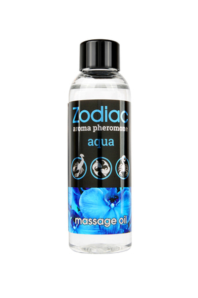 Массажное масло с феромонами Zodiac aqua 75 мл