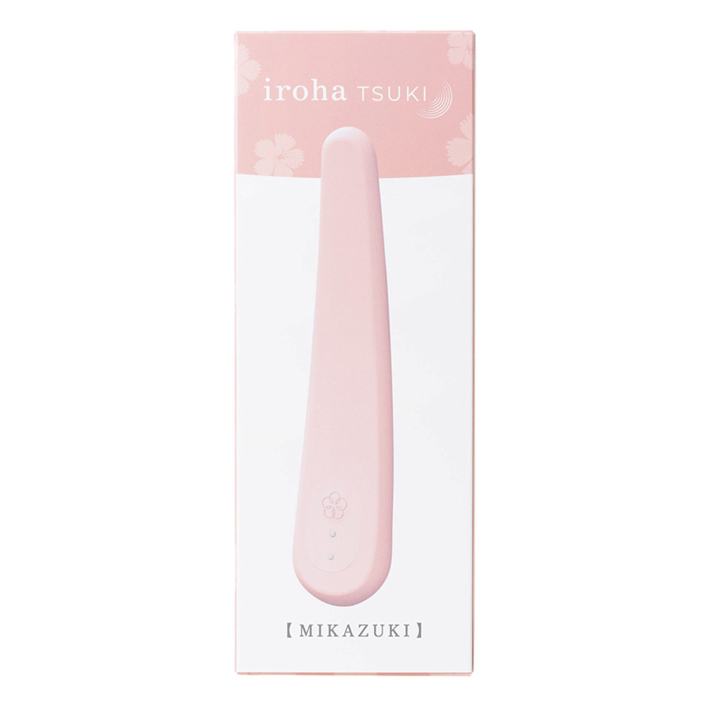 Розовый вибратор 17,7см Iroha Fit Mikazuki Nadeshiko HMF-25