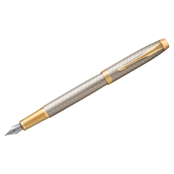 Parker IM Premium - Grey GT, перьевая ручка, F