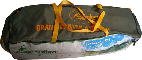 Палатка Canadian Camper GRAND CANYON 4, цвет forest, сумка.