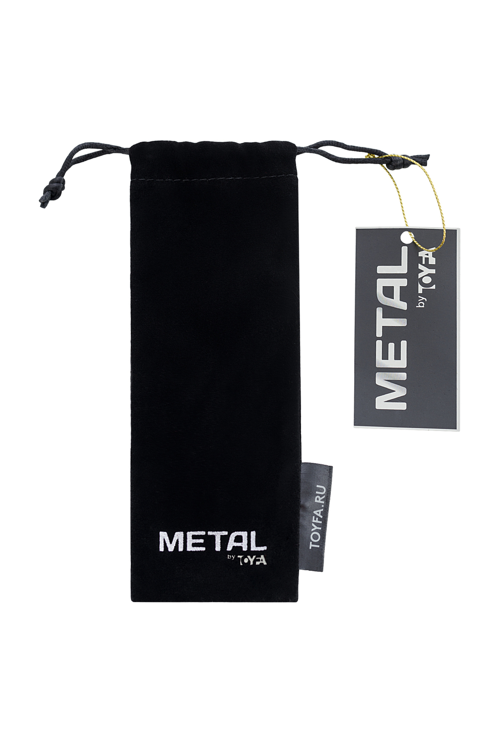 Анальный душ с тремя насадками Toyfa Metal серебристый