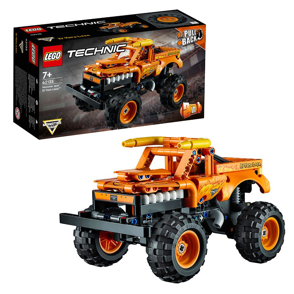 Конструктор Monster Jam El Toro Loco LEGO Technic 42135, деталей 247 шт. (из Финляндии)