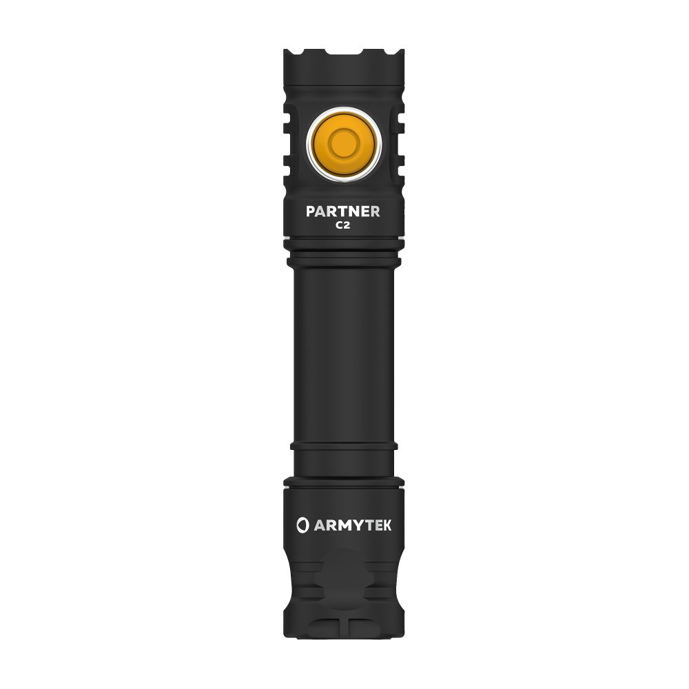 Фонарь светодиодный тактический Armytek Partner C2 Magnet USB, холодный свет, 1100 лм, аккумулятор