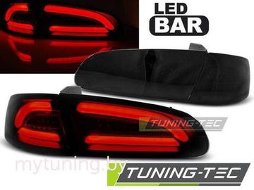 Задние фонари Seat Ibiza 3 smoke led bar