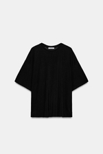 ФУТБОЛКА ОВЕРСАЙЗ С КОРОТКИМИ РУКАВАМИ — ZARA