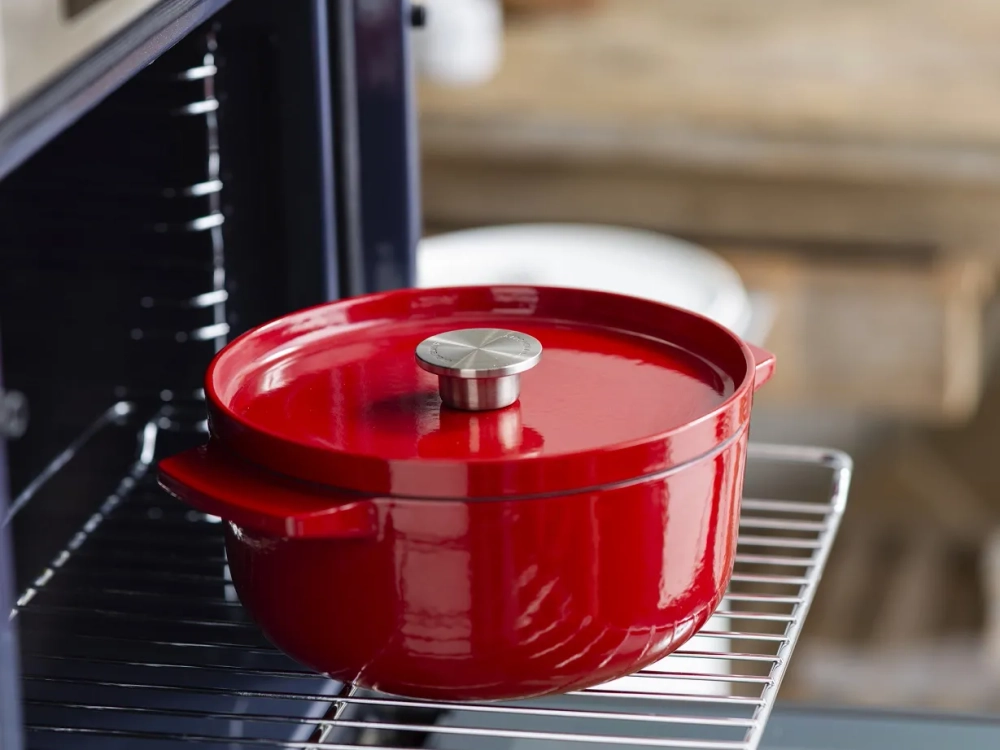 KitchenAid Чугунная кастрюля 22 см 3,3 л красная EAN 4894871009394