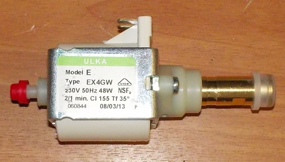 Насос помпа ULKA EX4GW 48W (230V-50Hz), для кофемашин с капсулой