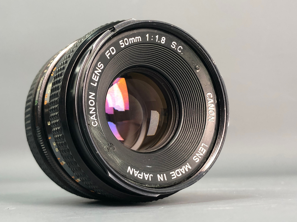 Canon FD 1.8/50mm S.C. переделан под M42