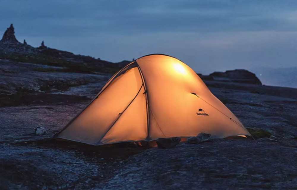 Палатка Naturehike Cloud Up Pro Si 2-местная, алюминиевый каркас, зеленая, артикул CNK2350WS020-2FGR