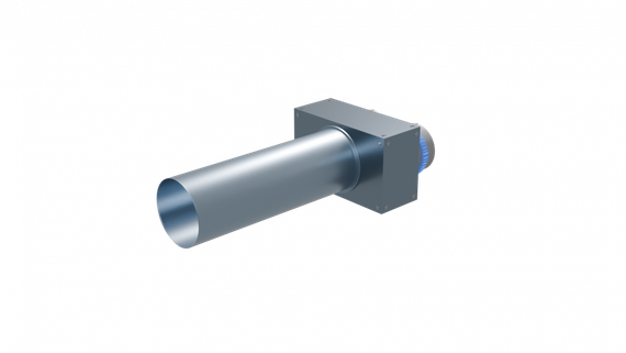 Flexag PWP-125/75x2 пленум вентиляционный прямой, D125, на 2 выxода, L=300 мм
