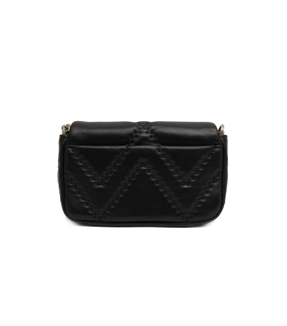 Кожаная сумка-мессенджер THE QUILTED LEATHER J MARC MINI Marc Jacobs - черный(2S3HSH016H03)