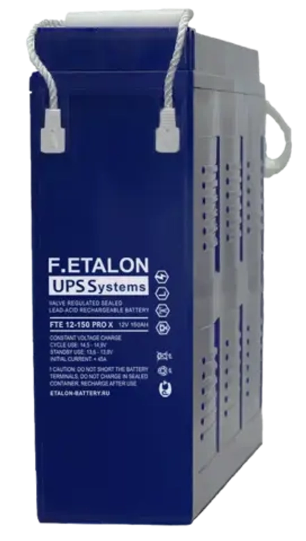 Аккумулятор F.ETALON FTE 12-150 PRO X | 150 Ач | 12В AGM