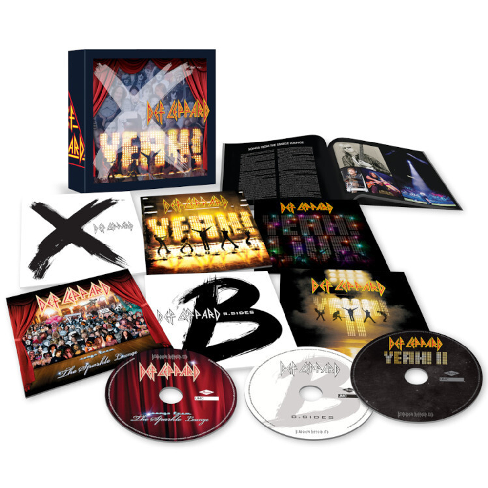 Комплект / Def Leppard: CD Collection Volume 1, 2, 3 (Limited Edition)(19CD+CD Single)