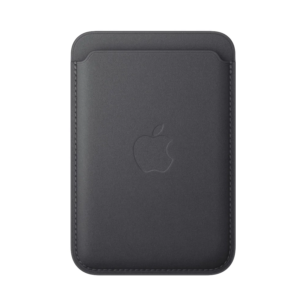 Тканевый чехол-бумажник с поддержкой MagSafe Apple FineWoven Wallet (2023), Black (Черный)