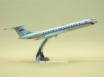Модель самолета Ту-134Б-3 (М1:100, СЛО Россия)