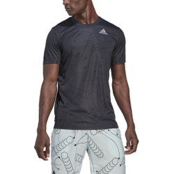 Мужское теннисное поло adidas Club Graphic T-Shirt Men - Dark Grey