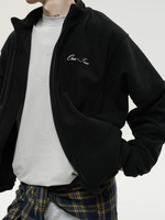 Zip-Up Sweatshirt Black