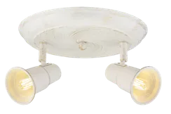Светильник Sfera Sveta 85975/2C WGE, 2×40 Вт, золотой и белый