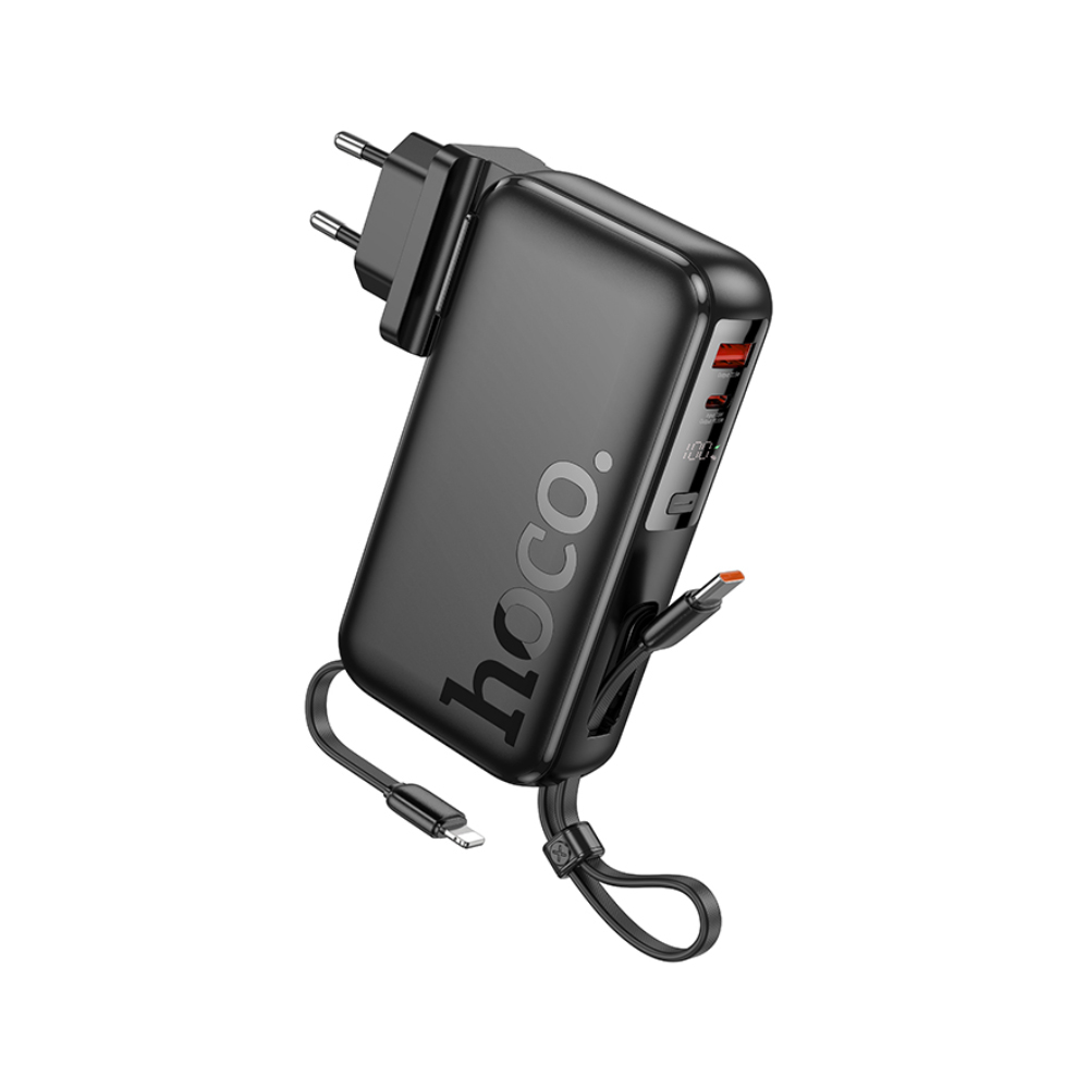 Портативный аккумулятор Hoco J131, Spirit, 10000mAh, PD20W, QC3.0, Черный