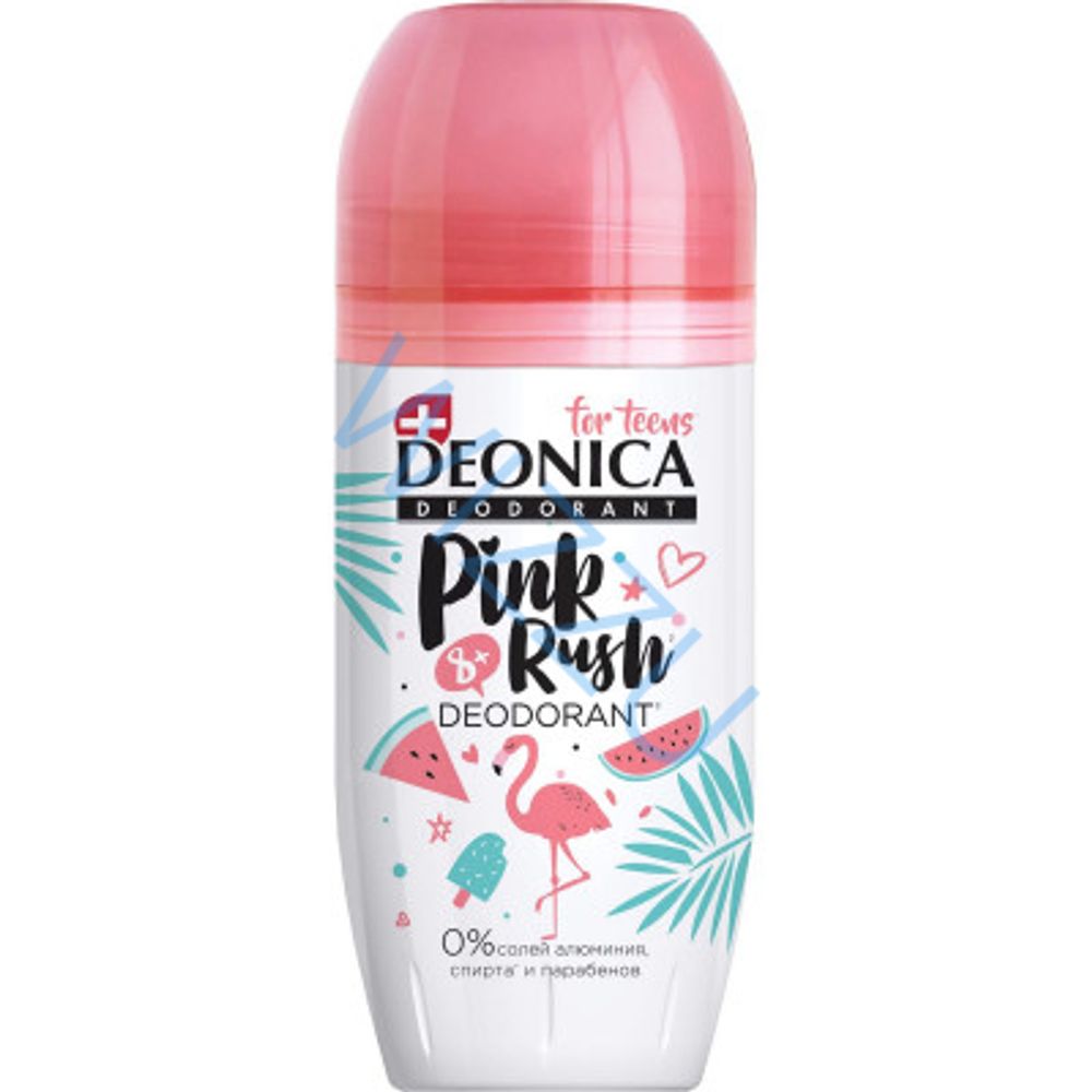 Дезодорант ролик DEONICA FOR TEENS 50 мл Pink Rush