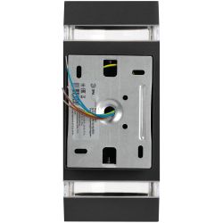 Светильник уличный настенный ЭРА «Адрия» GBW-102-BL-0230 230В 2хGU10 IP54 вверх/вниз черный | Садово-парковые светильники