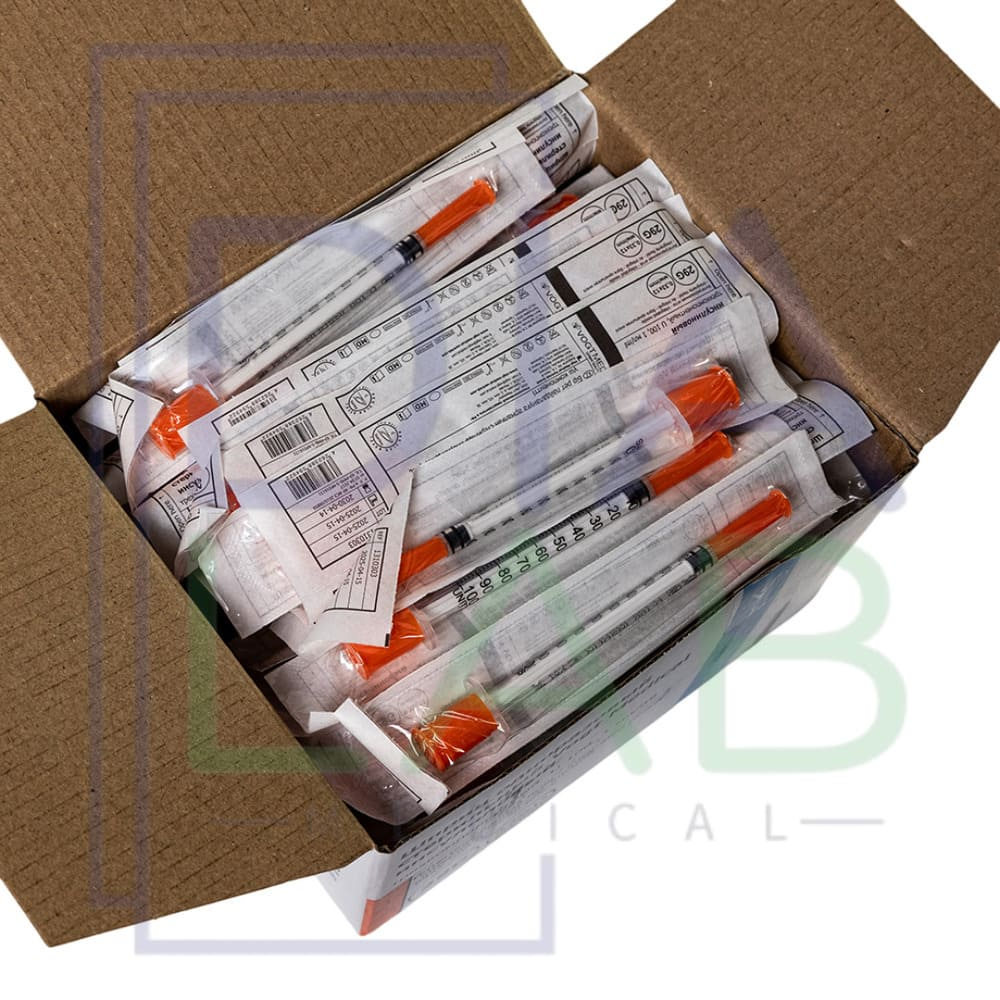 Шприц инсулиновый 1 мл 25 шт 29G (0,33х13 мм) U-100 VOGT Medical