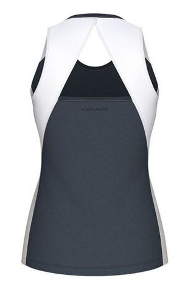 Женский топ теннисный Head Play Tech Tank - navy