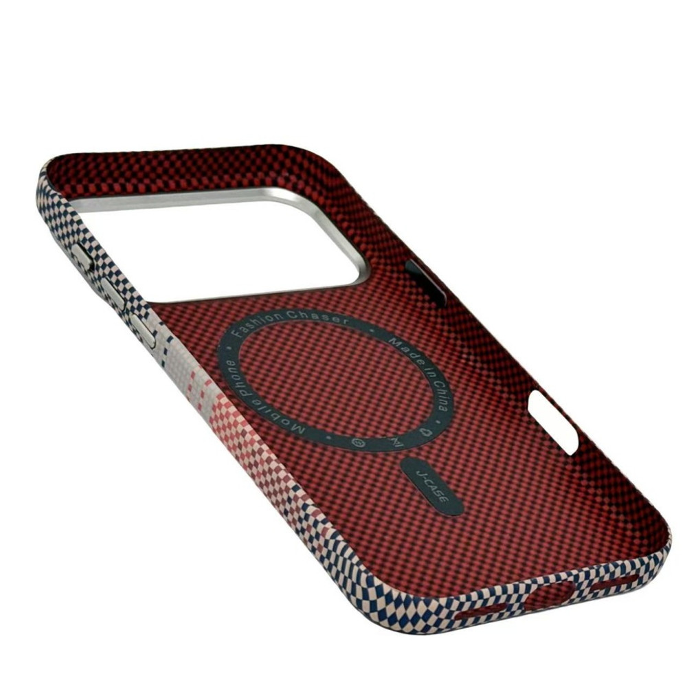 Накладка для i-Phone 17 Pro J-Case Carbon Fiber Sunset