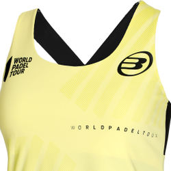 Женская теннисная майка Bullpadel Llave Tank Top Women - Yellow, Black