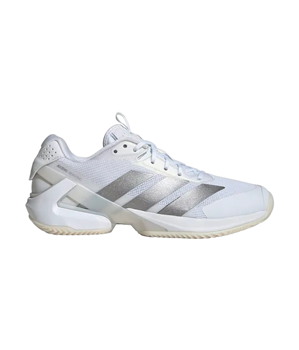 Adidas Adizero Ubersonic 5 CL Женские Белые-Серебряные Кроссовки 2025